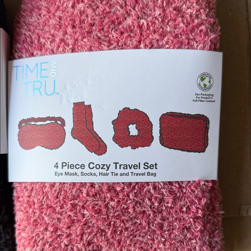 Time and Tru  Cozy Travel Set - Pick Color